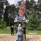 Májusköszöntő a Gagarin utcai klubban